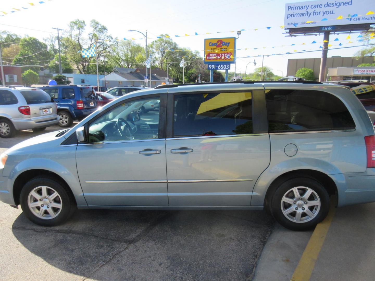 2010 Chrysler Town and Country Touring Plus (2A4RR8DX8AR) with an 4.0L V6 SOHC 24V engine, 6-Speed Automatic transmission, located at 1020 NW Radial Hwy, Omaha, NE, 68132, (402) 991-6503, 41.269718, -95.983231 - Photo#0