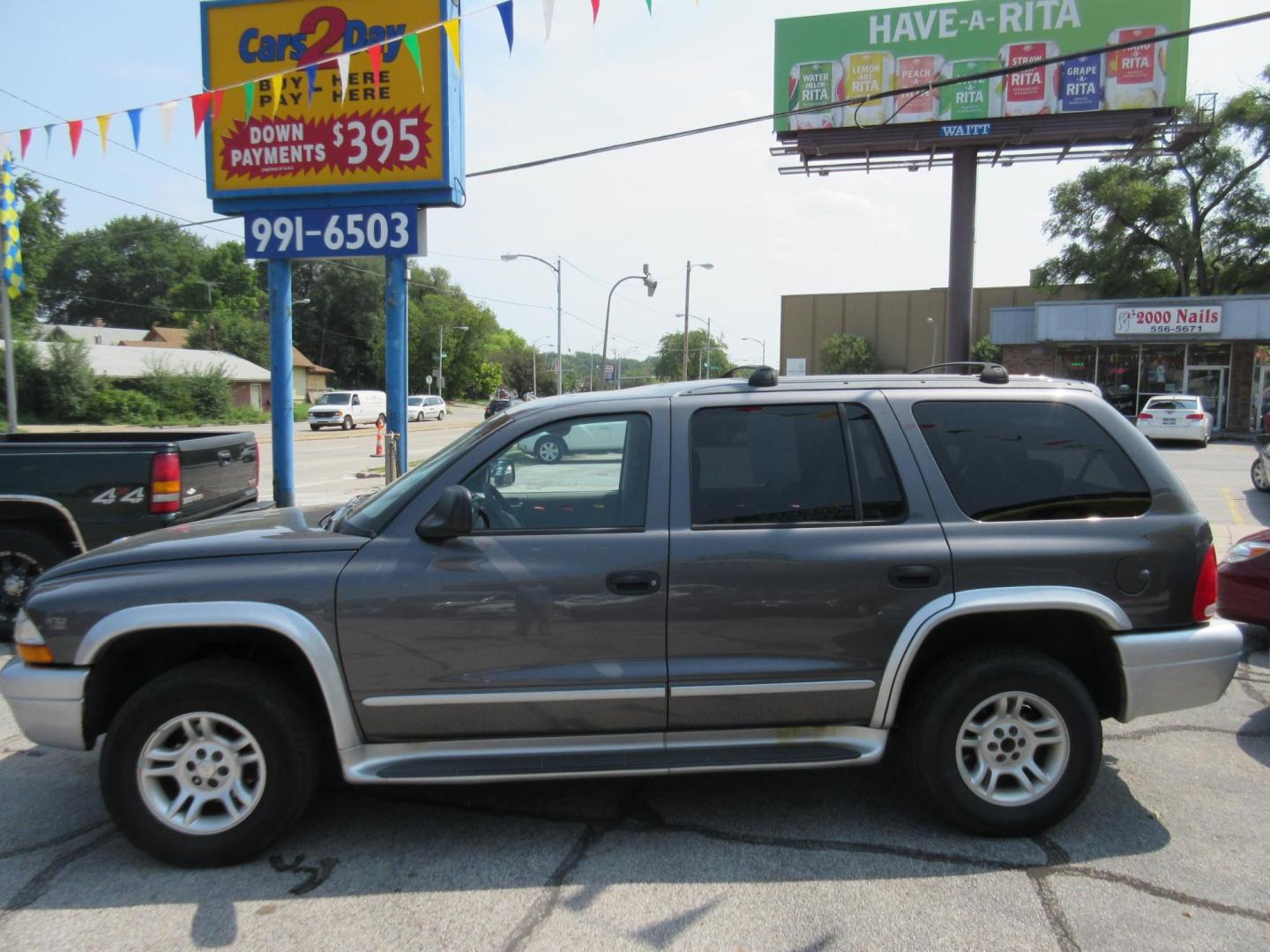 2003 Dodge Durango SLT Plus 4WD (1D4HS58Z43F) with an 5.9L V8 OHV 16V engine, located at 1020 NW Radial Hwy, Omaha, NE, 68132, (402) 991-6503, 41.269718, -95.983231 - Photo#0