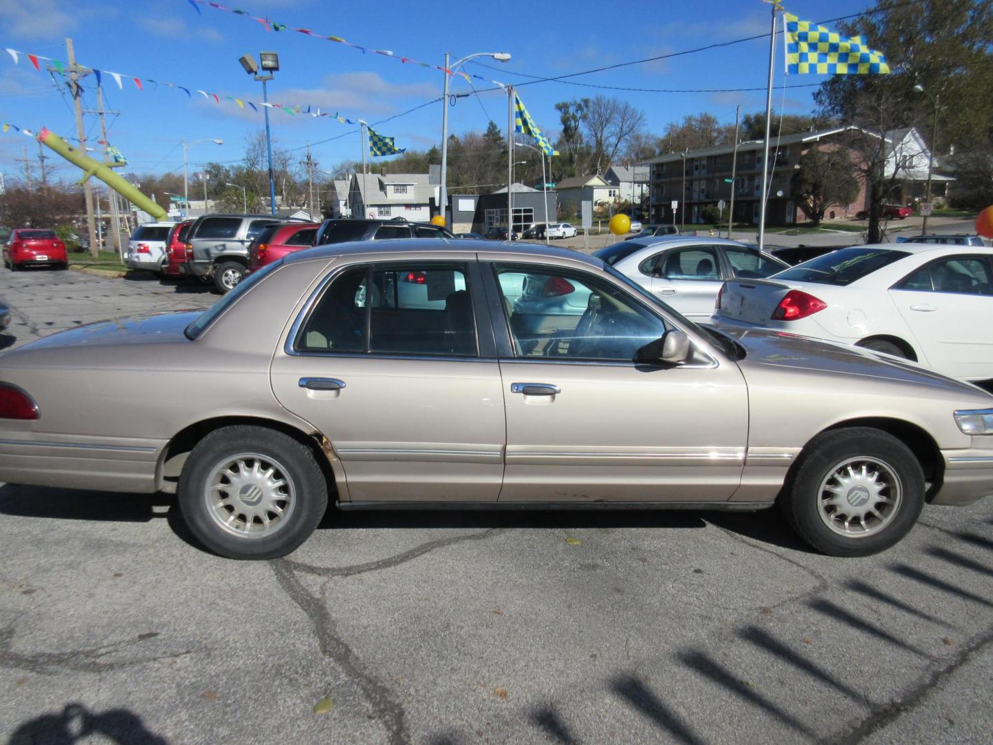 1997 Mercury Grand Marquis LS (2MELM75W6VX) with an 4.6L V8 SOHC 16V engine, 4-Speed Automatic Overdrive transmission, located at 1020 NW Radial Hwy, Omaha, NE, 68132, (402) 991-6503, 41.269718, -95.983231 - Photo#2